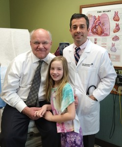 Frank Stanley and Ryan Madder, MD, pose for a photo together.
