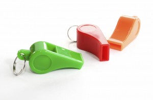 Three whistles are shown.