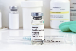 Human Papilloma Virus (HPV) vaccine is shown.