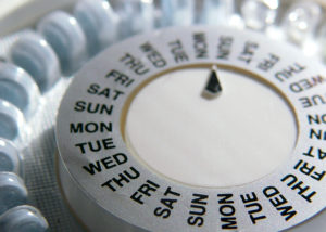 A birth control prescription is shown.