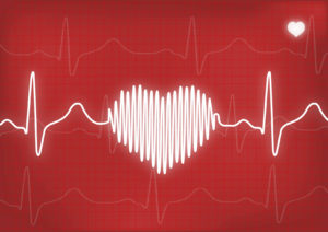An illustration of a heartbeat is shown.