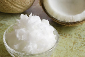 Coconut oil is shown.