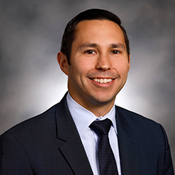 Garett Pangrazzi, MD, a foot and ankle specialist with Spectrum Health Medical Group.