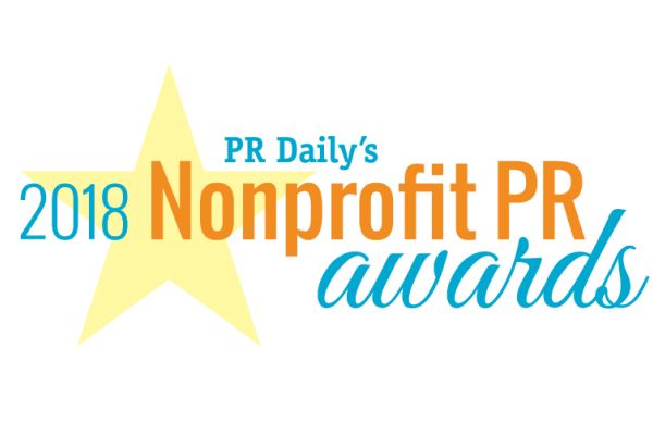 PR Daily's 2018 Nonprofit PR Awards logo